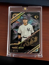 2025 Topps Diamond Icons Derek Jeter Black PolychromatINK Auto - Gold Ink /10