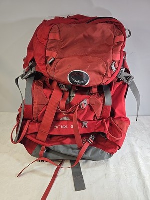 Osprey Ariel 65 Backpacking Backpack Orange Good Used Condition Excellent  Brand | eBay