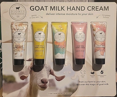 Dionis Goat Milk Hand Creams - 5 Pack of 1 oz  each