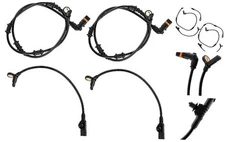 4Pcs New Front Rear ABS Wheel Speed Sensor 1645400717 1645400917 for Mercedes 