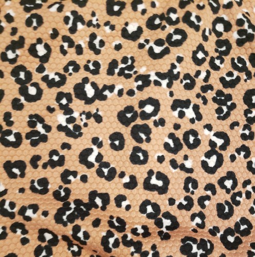 Girl's Leopard Rash Guard Swimsuit Size Small (6/7) NEW - Picture 2 of 5