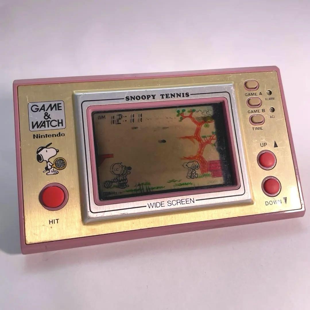 任天堂 ゲームウォッチ スヌーピー テニス 動作確認済み ゲームウォッチ スヌーピー テニス 任天堂 昭和