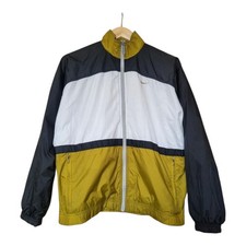 Nike Vtg ladies windbreaker trackjacket SZ small oversized See Description