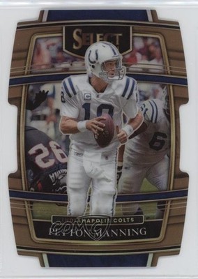 2021 Panini Select Concourse Copper Prizm Die-Cut 136/199 Peyton Manning HOF 0c3