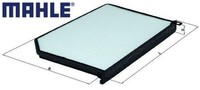Mahle LA379 Filter FüR Innenraumluft Innenraumfilter Filter Innenraum