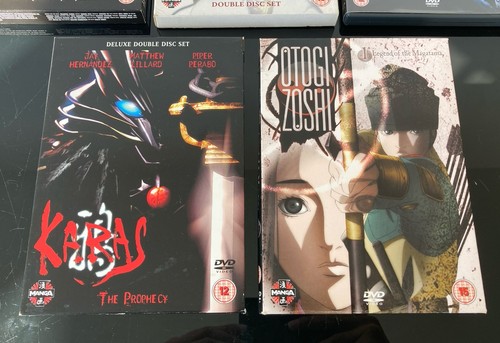 Manga Anime DVD Konvolut Ghost In The Shell Karas Otogi Zoshi Appleseed - Bild 2 von 9