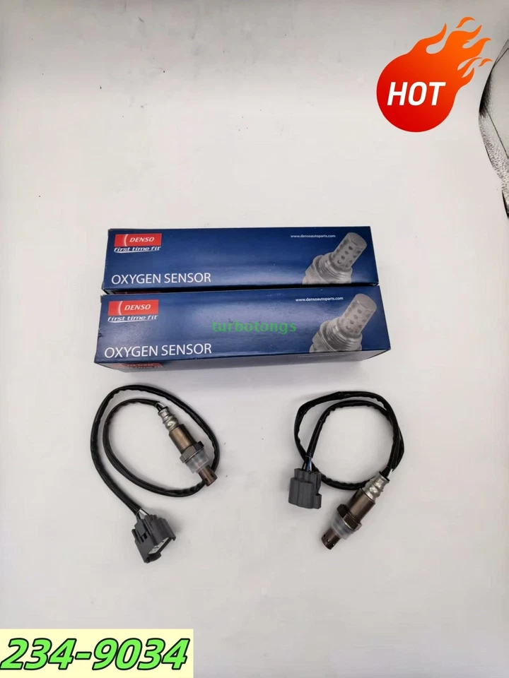2X DENSO Up Air Fuel Ratio Oxygen O2 Sensor 234-9034 for Subaru Impreza WRX STI - Image 2 of 4