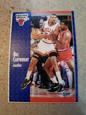 Bill Cartwright Chicago Bulls 1991 Fleer Wheaties #9 University of San Francisco