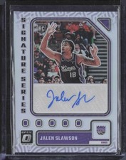 2023-24 Donruss Optic #SS-SLW Jalen Slawson Signature Series