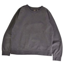 Double RRL RL French Terry Crew Neck Sweatshirt Trainer Top Men XXL Used MOLO-0