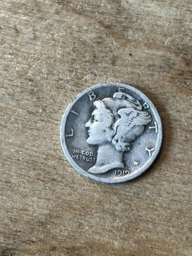 1919S Mercury Dime VG