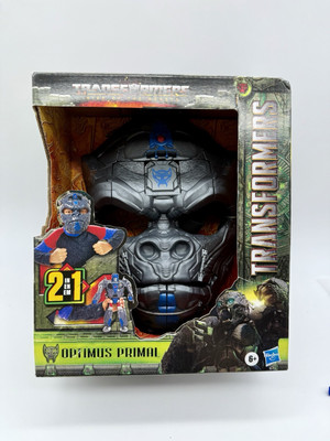Transformers: Rise of the Beasts 2-in-1 Optimus Primal Role Play Mask