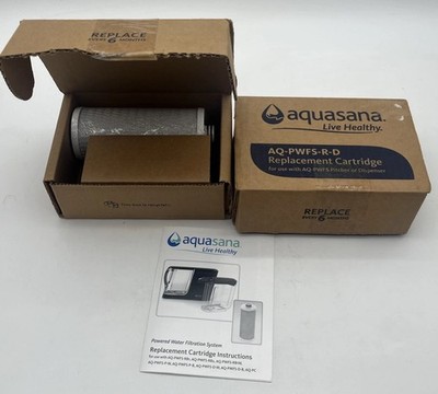 2 - Aquasana - AQ-PWFS-R-D - Replacement Filter Cartridge - New in Box
