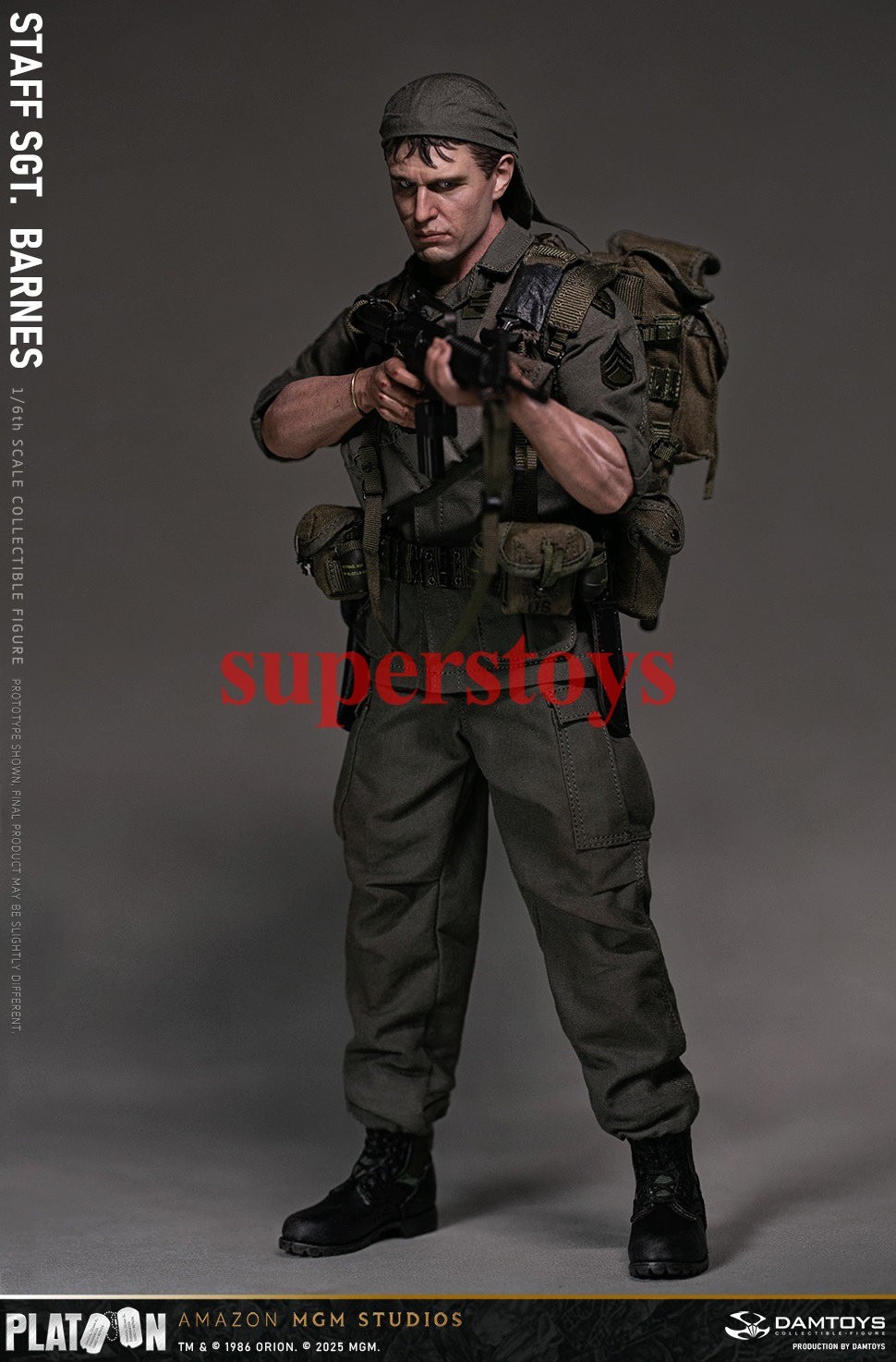 Presale DAMTOYS DMS045 1/6 Platoon Staff Sergeant Barnes Action Figure Model Toy