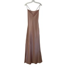 NWOT Show Me Your Mumu Tuscany Maxi Slip Dress – Rose Gold – Women’s XS