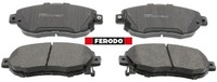 Ferodo FDB1564 Bremsbelagsatz FüR Scheibenbremse Bremsbelagsatz