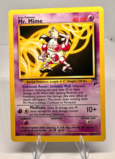Wizards of the Coast Mr. Mime 27/130 Base Set 2 Rare 40 HP Unlimited 2000 on eBay
