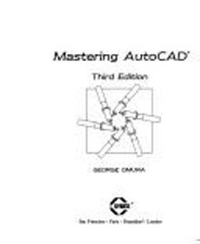 Mastering AutoCAD Paperback George Omura