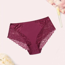 Lace Thin Panties Women Seamless Briefs Plus Size Soft Underwear Breathable