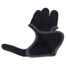 (L)Archery 3 Finger Glove Pull String 3 Finger Guard Protection Tab For Tra