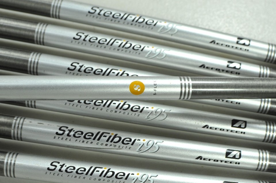 Shafts Aerotech SteelFiber I125 Cw – Set 4-PW – Flex X – Pointes Coniques .355''