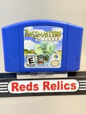 Bassmasters 2000 Nintendo 64 Game Authentic N64
