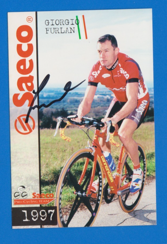 Maillot Cyclisme Saeco - Cannondale - Rouge - Taille M - Très Bon état (Occasion)