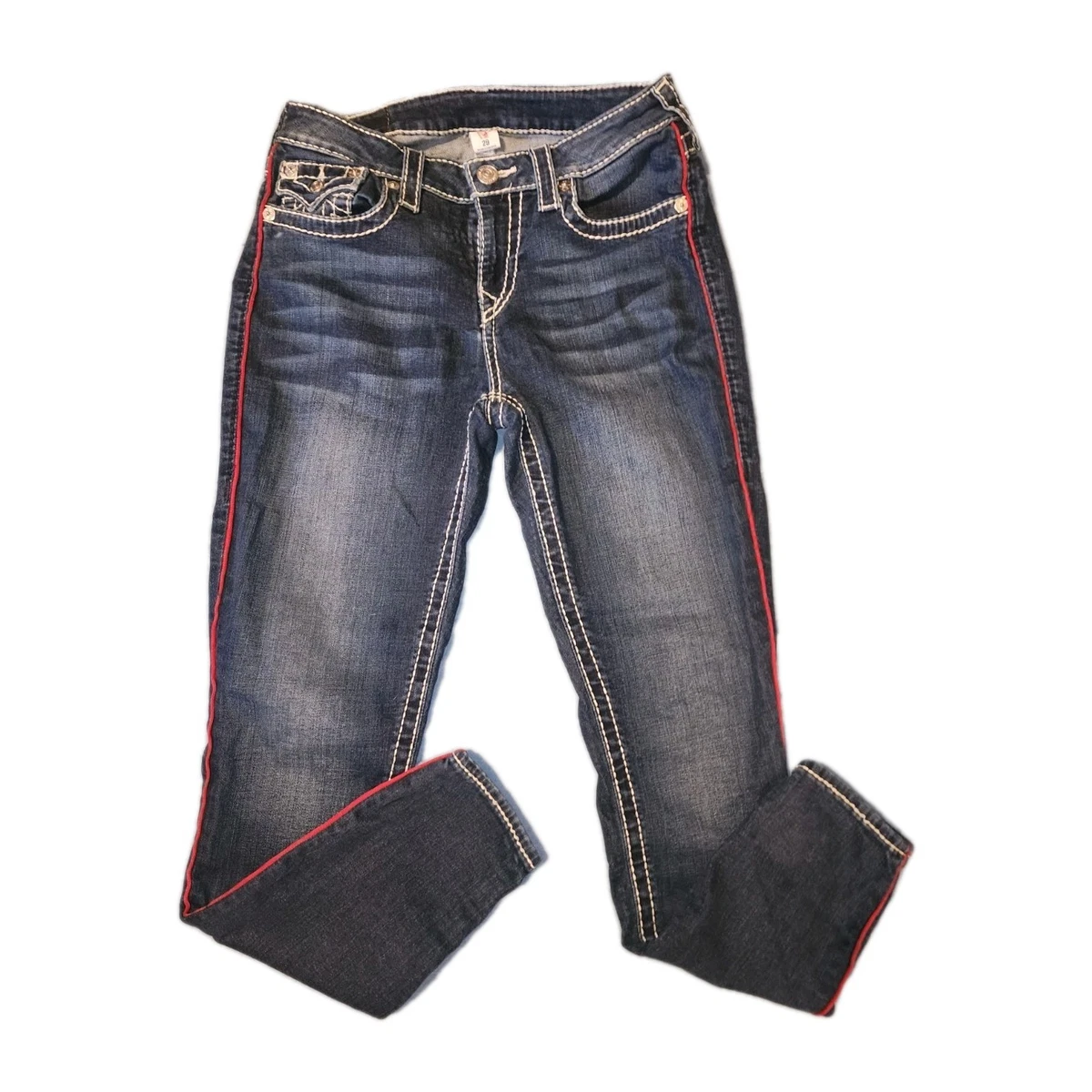 True Religion 29 in Inseam Low (6.5-8.5 in) Rise Jeans for Women
