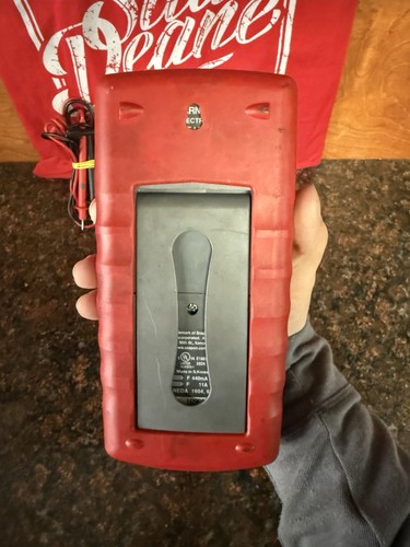 SNAP-ON EEDM604C Digital Multimeter with Cables (LOOK) - Picture 3 of 10