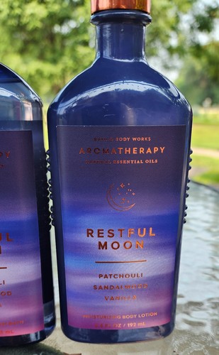 Lote de 2 Lociones Bath & Body Works Aromaterapia Luna Restante 10oz Jabón Corporal 6.5oz - Imagen 2 de 4