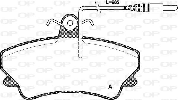 Plaquettes de frein pour Renault Espace 2 essence et turbo diesel