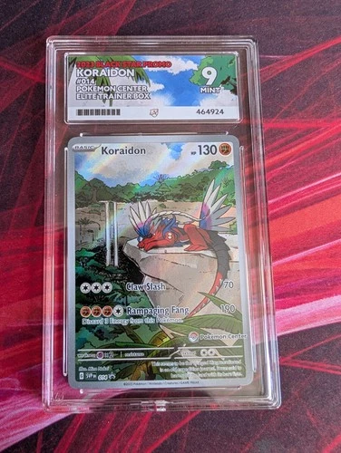 Koraidon: SVP 014 - Pokemon Center Stamp Promo. Ace 9