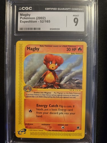 Magby graded CGC 9 for sale on eBay