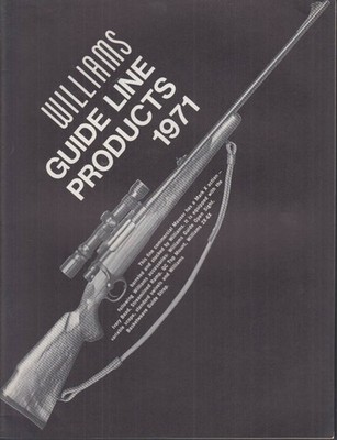 Williams Guide-Line Scopes catalog 1971 Sight-Thru Convertible Dovetail &c