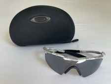 Oakley M Frame Snow Camo Sunglasses - Black Iridium Strike - NEAR MINT