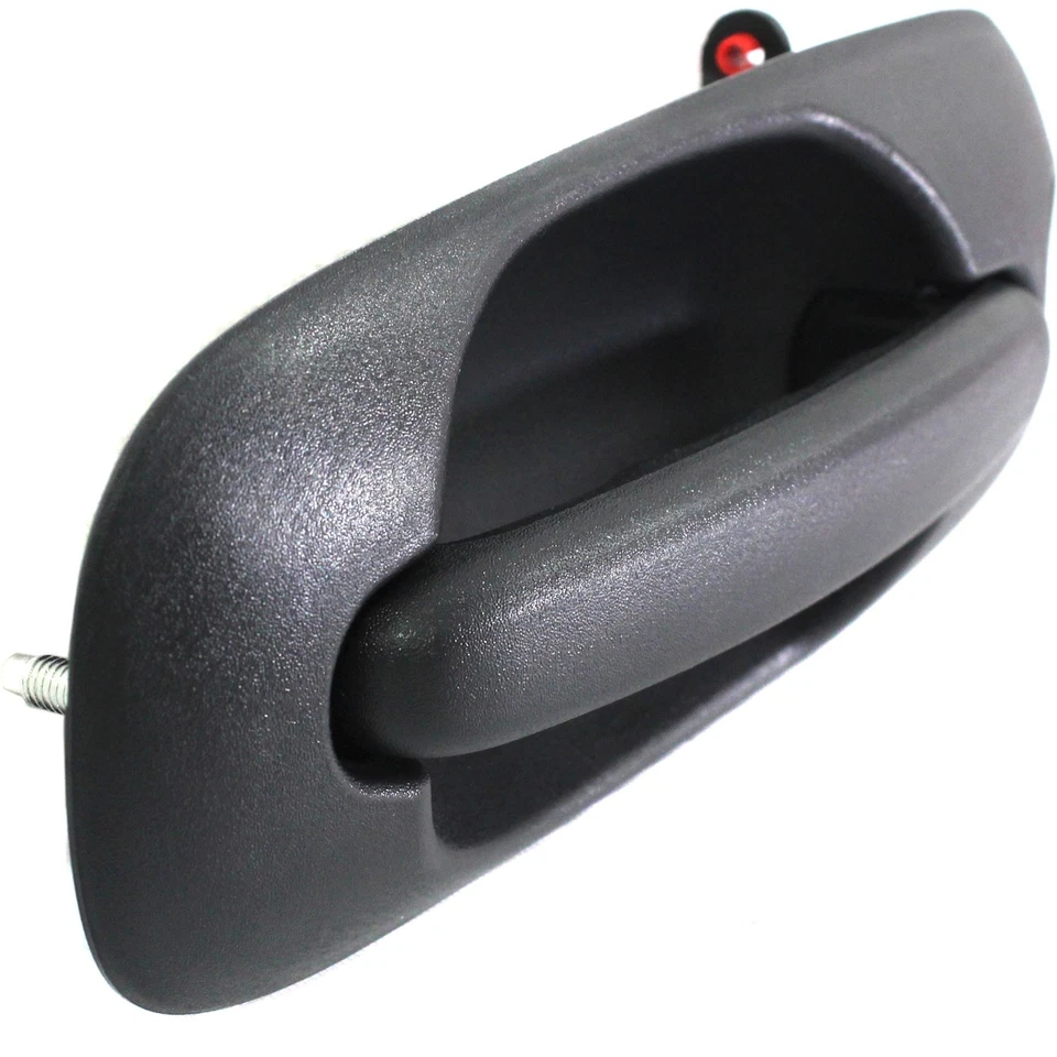 Manija de puerta para Dodge Grand Caravan 2001-2007 delantera izquierda texturizada negra con cerradura Foto 3 de 4
