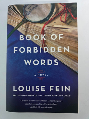Book Of Forbidden Words by Louise Fein (2026 P/B) Gently Read 