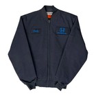 Red Kap Workwear Bomber Jacket - Small Navy Polyester