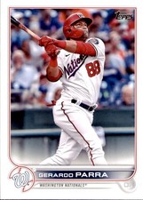2022 Topps #220 Gerardo Parra  FREE SHIPPING