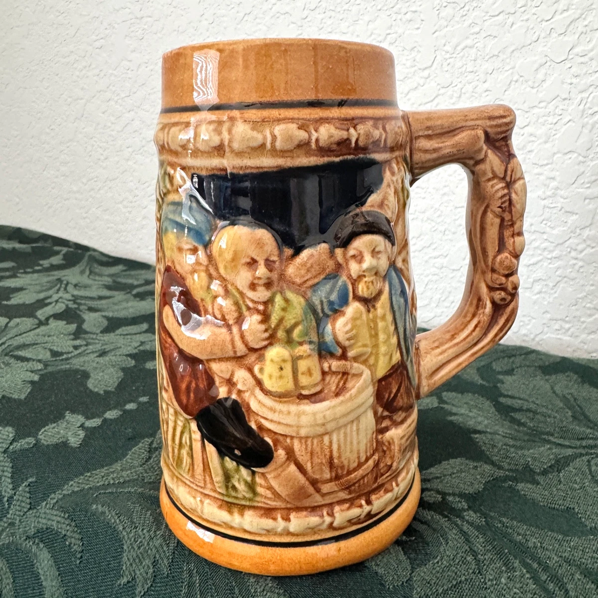 ビンテージ 陶器製 デビル カップ サタン 悪魔 Germany製 ネイバーフ Japan Stein Indiana Collectible German Lidded Steins for sale | eBay