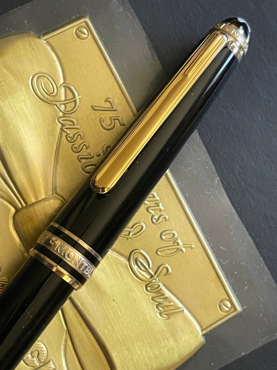 Montblanc 75th Anniversary Meisterstuck 163 Rollerball Pen Special
