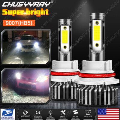 For Nissan Frontier 2005-2016 2017 2018 2x High&Low Beam LED Headlight