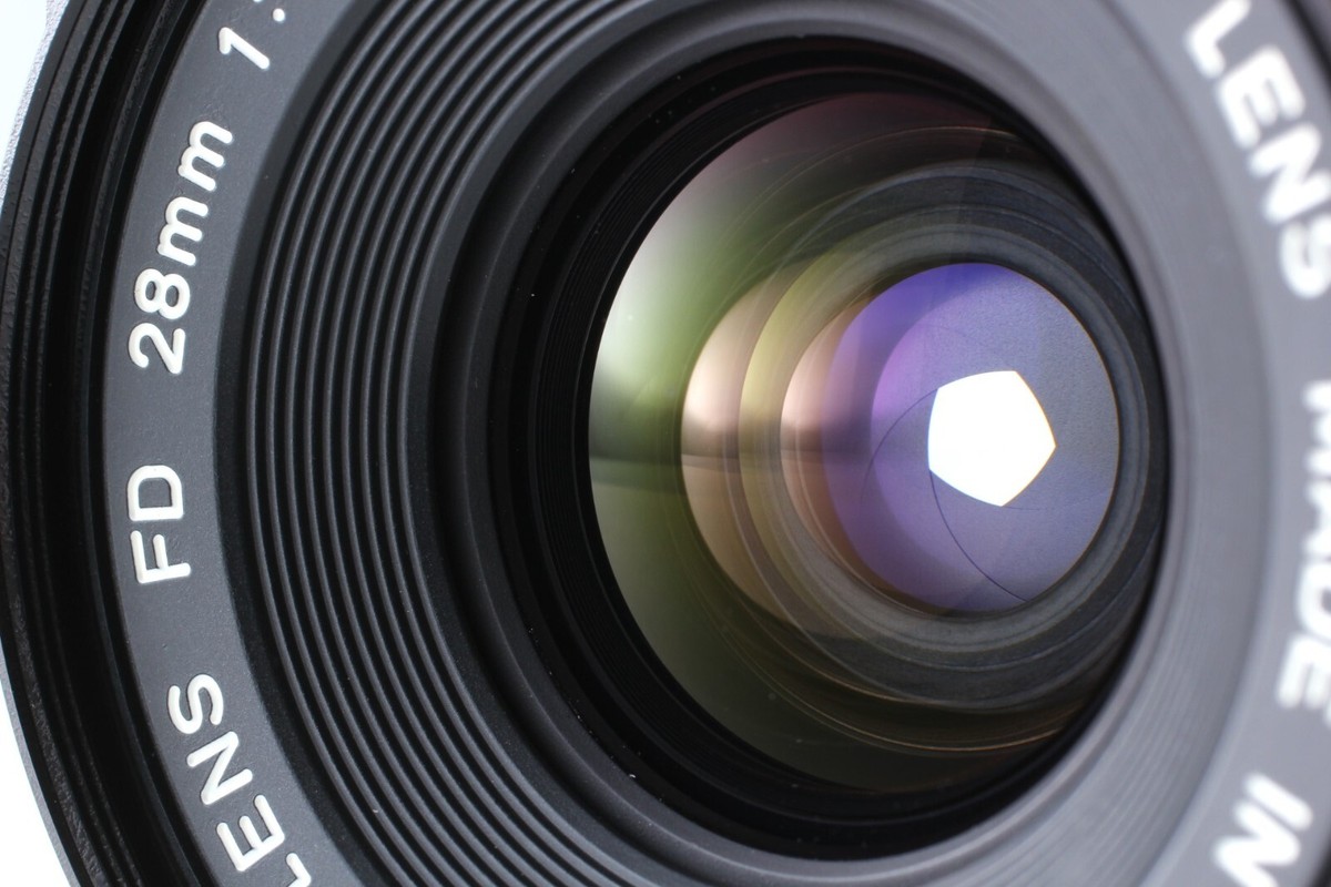 Canon lems AE-1 FD 28mm 1:2.8 キャノン キヤノン Optical Review Blog No. 49 – Canon Lens FD 28mm 1:2.8 – Alex
