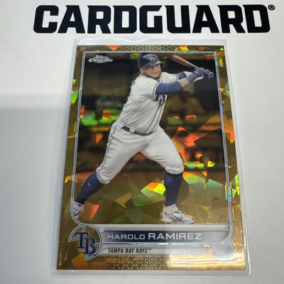 2022 Topps Chrome Harold Ramirez Update Sapphire Edition Gold /50 #US67