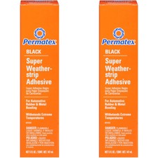 Permatex 81850 Super Black Weatherstrip Adhes...