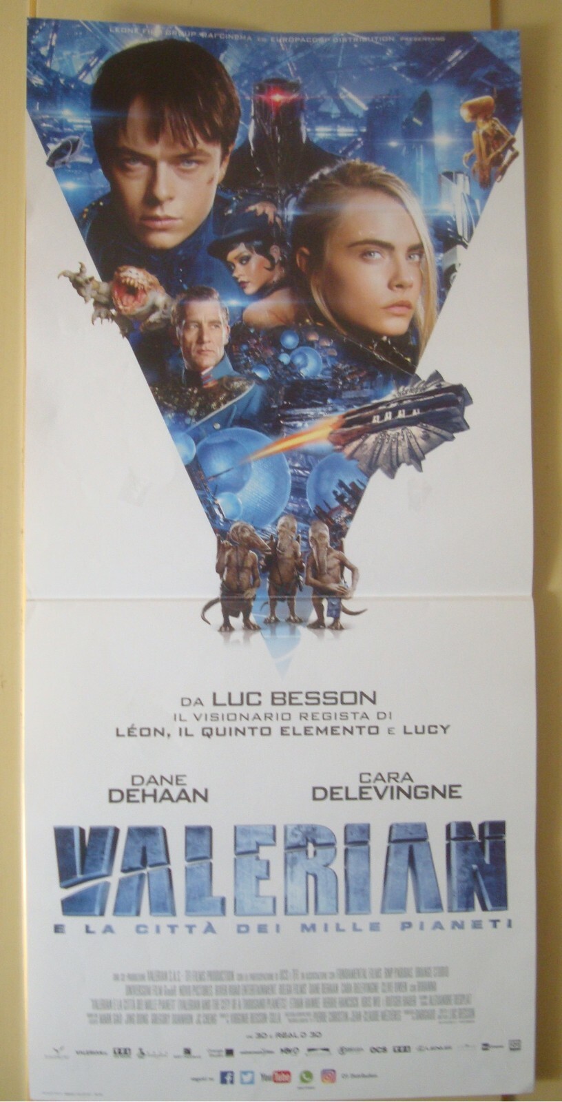 Locandina di Valerian e la città dei mille pianeti (2017)