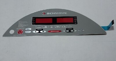 Schwinn Treadmill Keypad Overlay Unknown Model Sku 0129