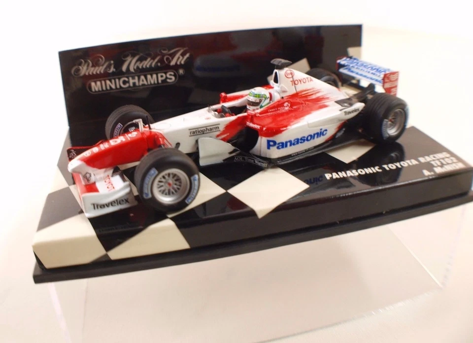 Minichamps F1 Panasonic Toyota Racing TF102 McNish 1/43 Nuovo In Scatola - Immagine 4 di 4