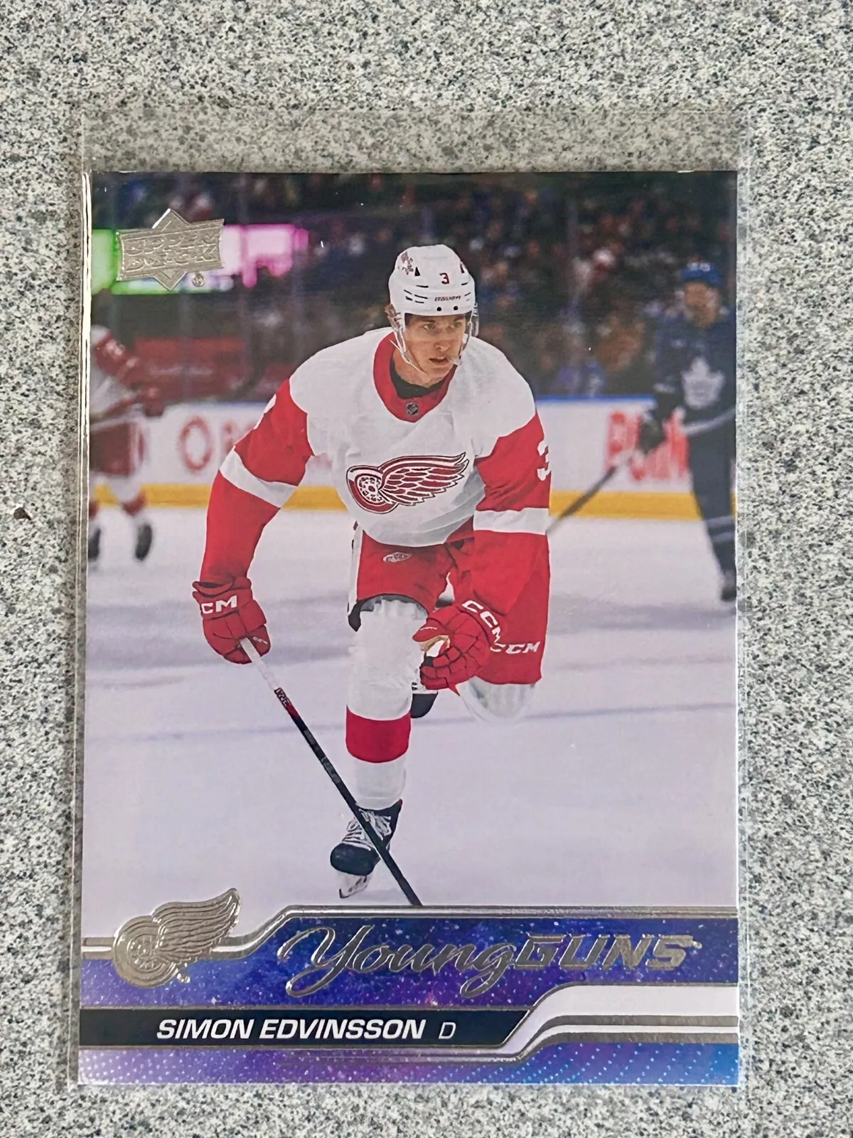 Simon Edvinsson trading card