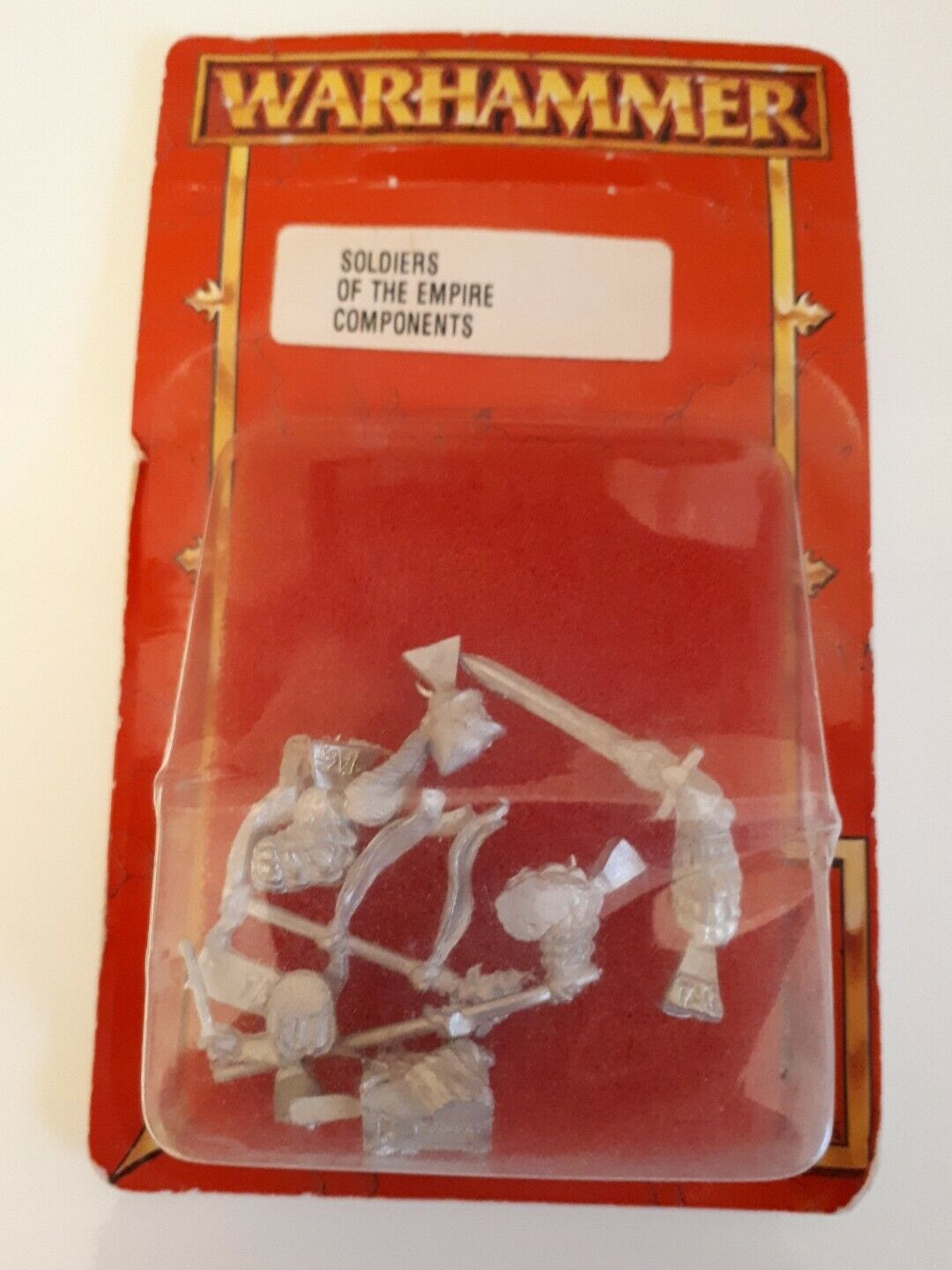 Warhammer Soldiers Of The Empire Components Sealed Blister 1997 Workshop Games 60％以上節約 内祝い